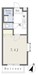 グリニッチ　ヴィレッジⅠの物件間取画像